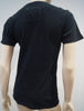 MARC BY MARC JABOBS Black Cotton Printed Crew Neck Short Sleeve T-Shirt Tee Top