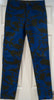 MARC BY MARC JACOBS Black Blue Cotton Abstract Print Skinny Trousers Jeans Pants