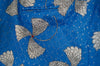 PAUL & JOE Royal Blue Cotton Floral Print Tapered Capri Crop Trousers Pants UK14