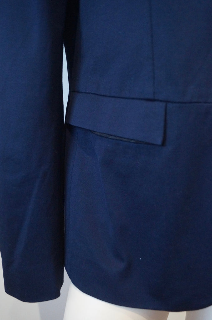 PAUL SMITH Menswear Navy Blue 100% Cotton Lightweight Summer Blazer Jacket L