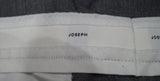 JOSEPH Made In France Menswear Pale Grey 100% Wool Formal Trousers Pants L W36