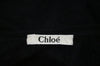 CHLOE Women's Black Cashmere Scoop Neckline Long Sleeve Jumper Sweater Top M