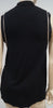 SCHUMACHER Black Virgin Wool Blend High Neckline Sleeveless Tunic Top Sz3; M
