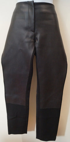 HARRODS OF LONDON Beige Cotton Stretch Skinny Jodhpur Style Trousers Sz:28