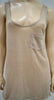 RAG & BONE KNIT Women's Beige Round Neck Sleeveless Long Length Vest Tank Top M