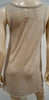 RAG & BONE KNIT Women's Beige Round Neck Sleeveless Long Length Vest Tank Top M
