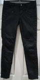 BELSTAFF Charcoal Grey Black Cotton Blend Skinny Leg Jeans Trousers Pants Sz:28