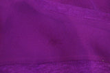 SANDRO Women's Hot Pink Scoop Neck Sheer Panelled Short Sleeve Top Sz2; M