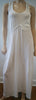 THAKOON White 100% Cotton Round Neck Sleeveless Racer Rear Summer Maxi Dress M