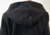 MICHAEL BY MICHAEL KORS Grey Wool Double Breasted Casual Hooded Jacket Sz14; L