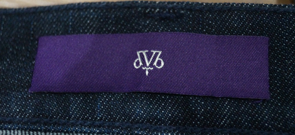 VICTORIA BECKHAM DVB Women's Blue Cotton Stretch Premium Denim Jeans Pants 29/35