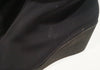 BLUE VELVET Women's Black Textile Wedge Heel Rubber Sole Tall Boots EU40 UK7