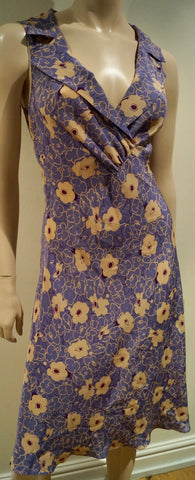 BIMBA Y LOLA Women's Multi Colour Geometric Sleeveless Long Length Maxi Dress S