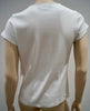 SALVATORE FERRAGAMO Made In Italy White Cotton Pleated Neck Short Sleeve Tee Top