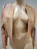 ISSA Rust Blue Pink & Navy Abstract Stripe Pattern Long Sleeve Blazer Jacket M