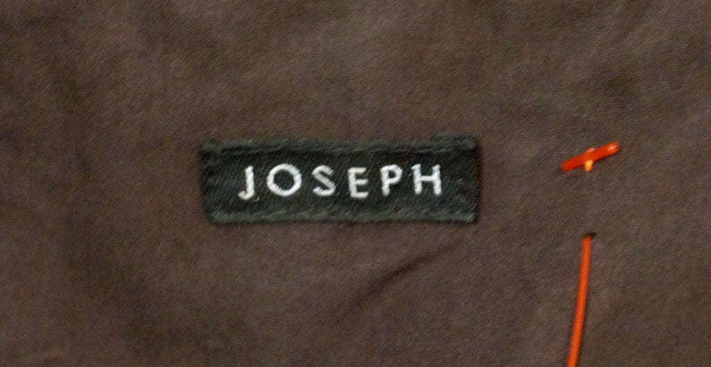 JOSEPH Brown Cotton Blend Funnel Neck Belted Casual Padded Jacket FR40 UK12