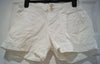 STANDARD JAMES PERSE White Cotton Ribbed Waistband Casual Summer Shorts 28