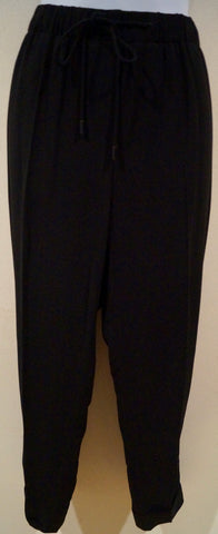 LULULEMON Activewear Black Neon Yellow Gym Yoga Pilates Capri Leggings Pants 6