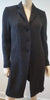 CLAUDIA STRATER Charcoal Grey New Wool Blend Long Length Cardigan Jacket 38; M