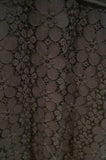 DIANE VON FURSTENBERG Black Lace Sleeveless Fitted Bodice Flare Dress UK12 BNWT