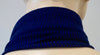 FARHI NICOLE FARHI Royal Blue & Black Stripe 100% Wool Long Length Scarf BNWT