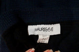 MAURIE & EVE Marina Blue DONATELLO Bandeau Wiggle Knit Flare Hem Dress UK8 BNWT