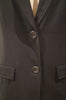 JOSEPH Women's Black Wool Blend Single Breasted Formal Blazer Jacket Sz:3/L