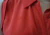 EQUIPMENT FEMME Coral Orange 100% Silk Collared Sleeveless Tunic Blouse Top S