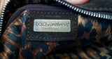 DOLCE & GABBANA Women's Brown Suede Zip Fastened Double Strap Tote Shoulder Bag