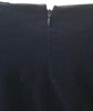 SALVATORE FERRAGAMO Women's Black 100% Cotton Velvet Pencil Skirt 46 UK18