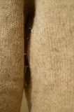ANNECLAIRE Women's Beige 100% Cashmere Knitwear Casual Cardigan Jacket IT46 UK14