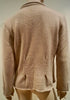 ANNECLAIRE Women's Beige 100% Cashmere Knitwear Casual Cardigan Jacket IT46 UK14