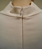 CALVIN KLEIN COLLECTION Winter White High Neck Jersey Stretch Sweater Top 8/44