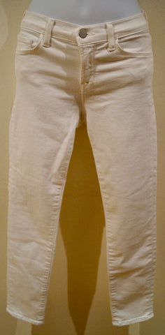 J BRAND Womens Black THUNDERHEAD Cotton Blend Trousers Pants Jeans Sz24 IL27.5"