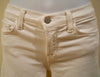 J BRAND White Cotton Blend CLASSIC CAPRI BLANC 835 Slim Fit Jeans Pants Sz:24