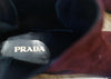 PRADA Women's Burgundy Suede Pointed Toe Zip Fastened Flat Ankle Boots EU39 UK6