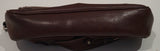 OSPREY LONDON Women's Brown Leather & Silver Tone Hardware Lined Shoulder Bag