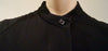 BURBERRY LONDON Black Wool Blend Collarless Sleeveless Waistcoat Gillet Jacket M