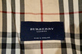 BURBERRY LONDON Black Wool Blend Collarless Sleeveless Waistcoat Gillet Jacket M