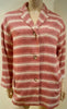 PAUL & JOE SISTER Red White Cotton Blend Striped Casual Blazer Jacket FR36 UK8