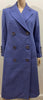 PAUL SMITH WOMAN Lilac Purple Virgin Wool Double Breasted Lined Coat 44 UK12