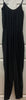 THE WHITE COMPANY LONDON Black Sleeveless Elasticated Waist Jumpsuit 36 UK8