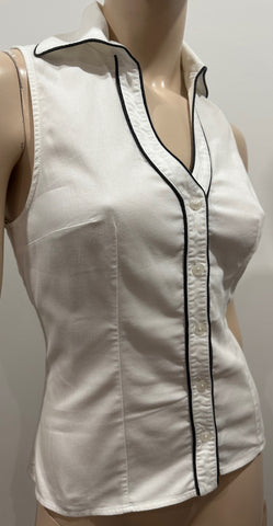 ELIE TAHARI Burgundy Plum Stretch Silk One Bow Shoulder Embellished Blouse Top M