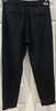 ALL SAINTS Black 2 PC Tailored Open Front Blazer Jacket & Capri Trouser Suit