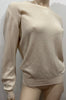 APC RUE MADAME PARIS Cream 100% Extra Fine Wool Knitwear Jumper Sweater Top S