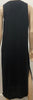 EILEEN FISHER Black Silk Round Neck Front Button Fastened Sleeveless Dress XS