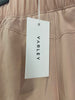 VARLEY Pale Pink CROFT Drawstring Waist Activewear Yoga Jersey Shorts S BNWT
