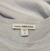 STANDARD JAMES PERSE Pale Blue 100% Cotton Short Sleeve T-Shirt Tee Top 1 / S