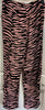 GANNI Pink & Black Zebra Print Wide Tapered Leg Trousers Pants EU38 UK10 BNWT
