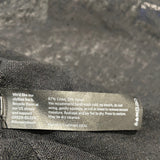 EILEEN FISHER Black 100% Wool Open Front Long Sleeve Full Length Cardigan Top S